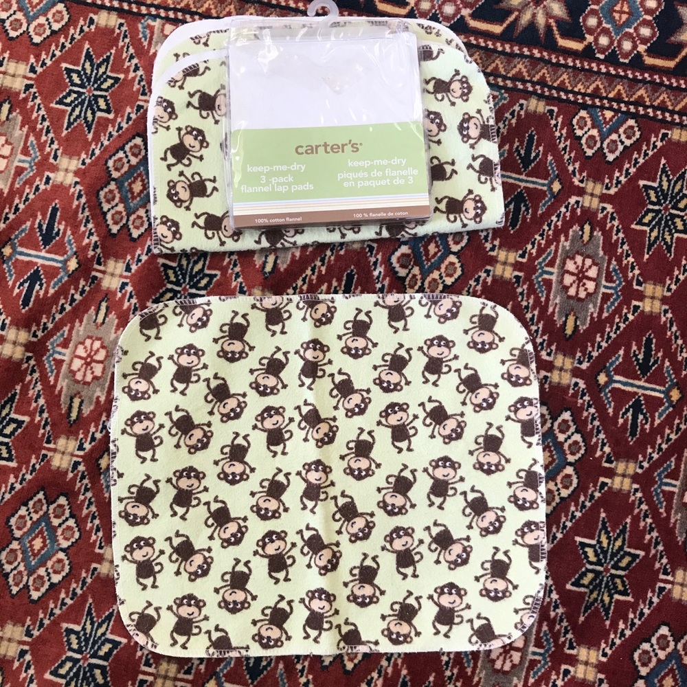 Carters 3 pack lap pads